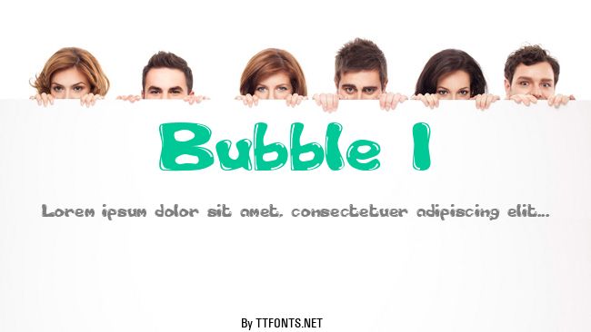 Bubble 1 example